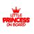 Little princess Baby on board matrica