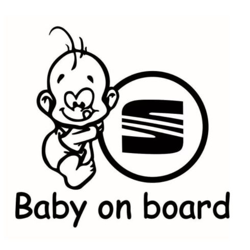 Seat Baby on board matrica