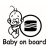 Seat Baby on board matrica