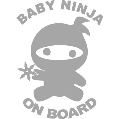 Baby Ninja on board matrica