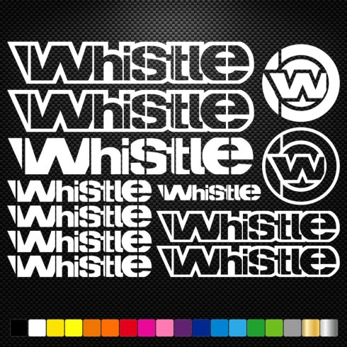 Whistle BMX matrica készlet