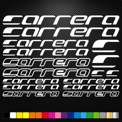 Carrera BMX matrica készlet
