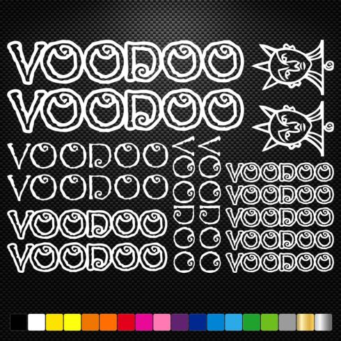 Voodoo BMX matrica készlet