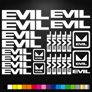 EVIL BMX matrica szett