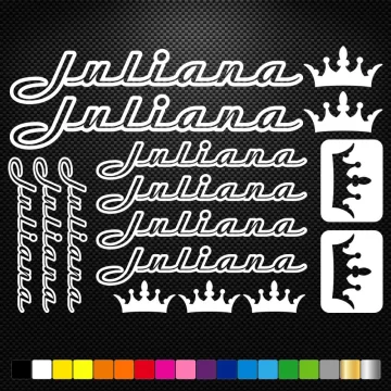 Juliana BMX matrica szett