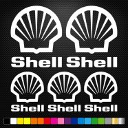 Shell Bicikli matrica készlet