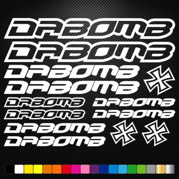 DABOMB BMX matrica szett