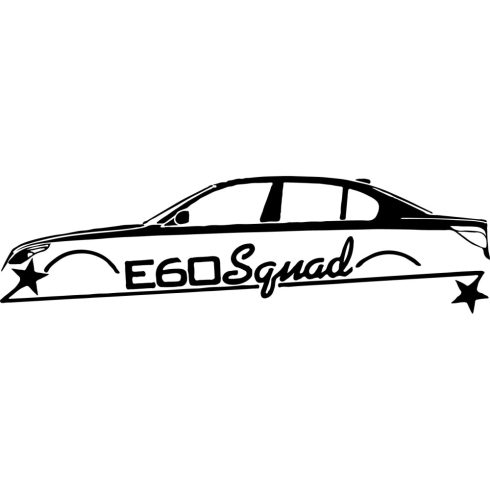 BMW E60 Squad matrica