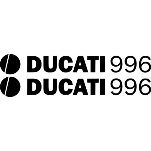 Ducati 996 matrica készlet
