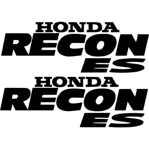 Honda Recon ES matrica készlet