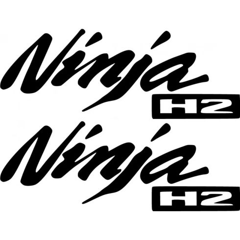 Kawasaki Ninja H2 matrica készlet