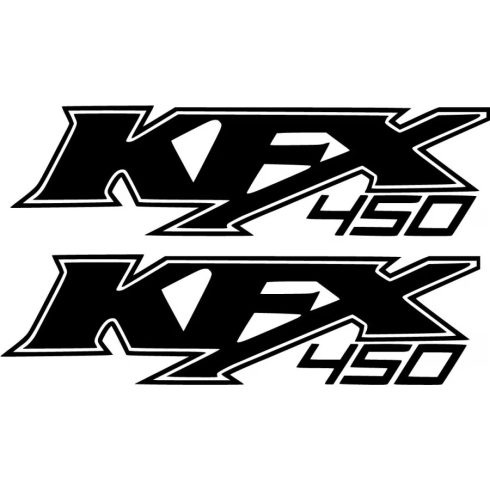 Kawasaki KFX450 matrica készlet
