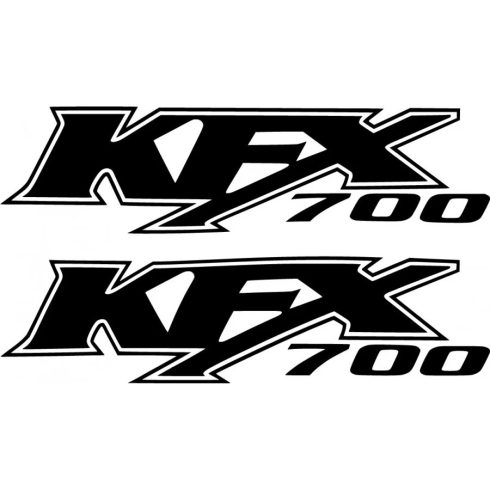 Kawasaki KFX700 matrica készlet