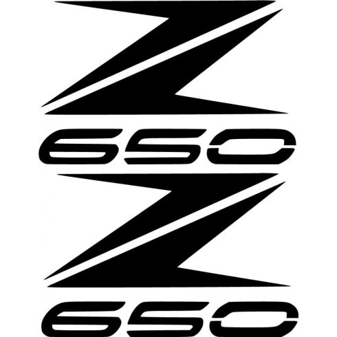Kawasaki Z650 matrica szett