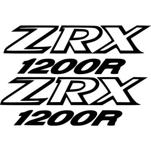 Kawasaki ZRX 1200R matrica készlet