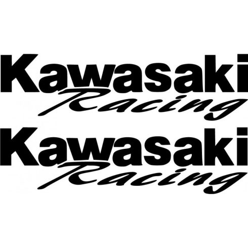 Kawasaki Racing matrica készlet