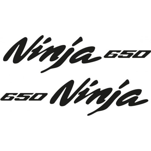 Kawasaki Ninja 650 matrica készlet