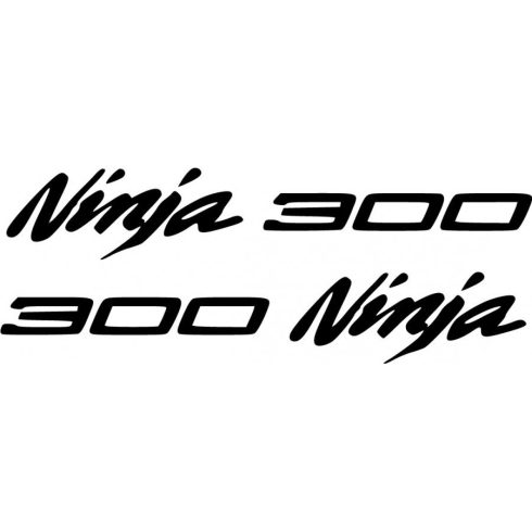 Kawasaki Ninja 300 matrica készlet