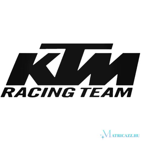 KTM Racing Team bicikli matrica