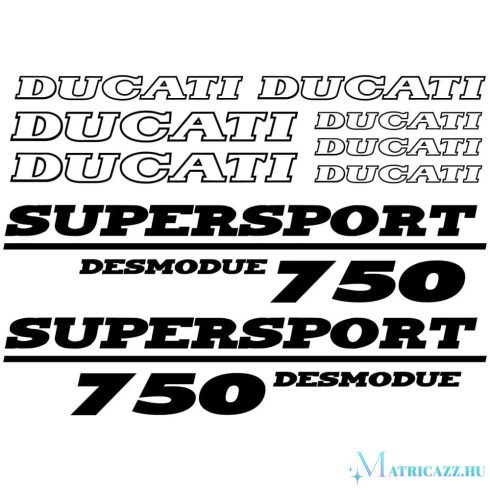 Ducati 750 Supersport szett