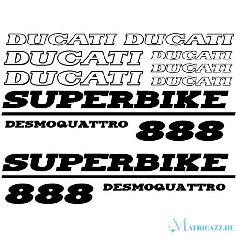 Ducati 888 Superbike szett