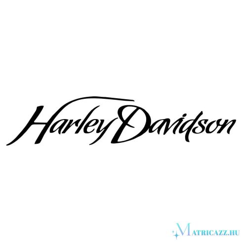 Harley felirat "2" matrica