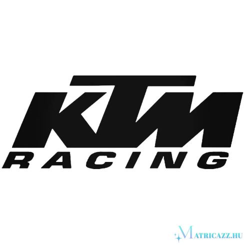 KTM Racing "1" matrica