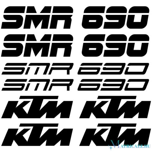 KTM SMR 690 matrica szett