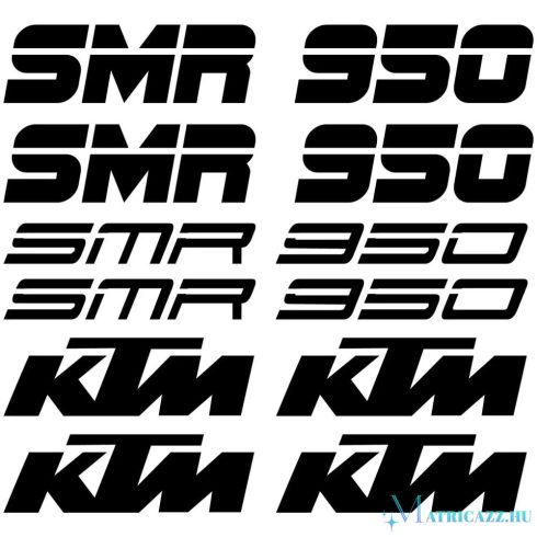 KTM SMR 950 matrica szett