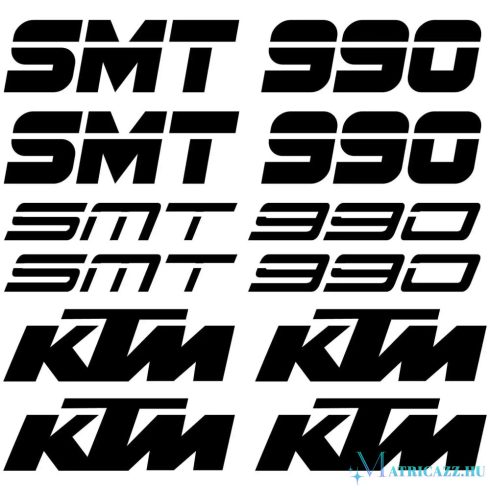 KTM SMT 990 matrica szett