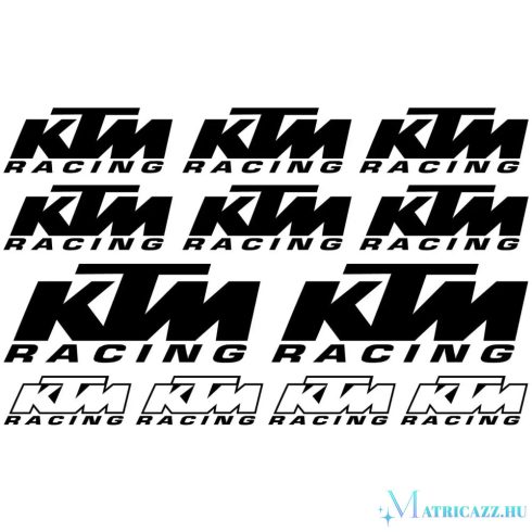 KTM Racing matrica szett