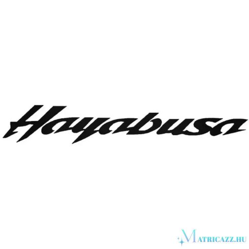 Suzuki Hayabusa felirat matrica