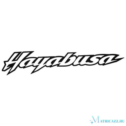Suzuki Hayabusa "1" felirat matrica