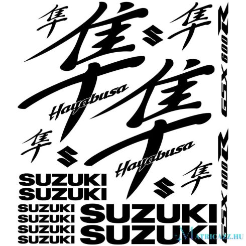 Suzuki Hayabusa GSX600R matrica szett