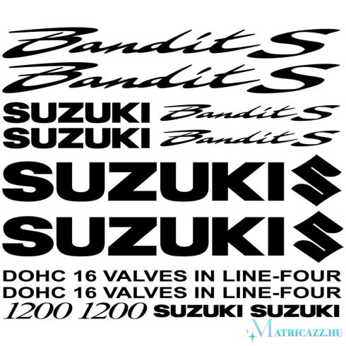 Suzuki Bandit 1200 matrica szett