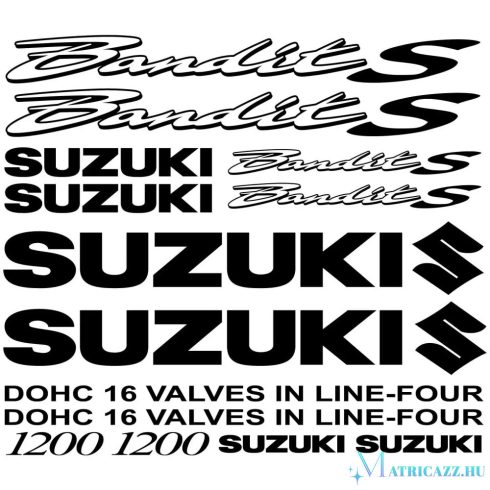 Suzuki BanditS 1200 matrica szett