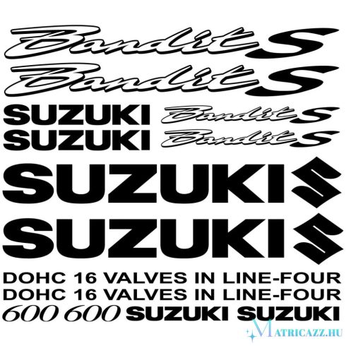 Suzuki BanditS 600 matrica szett