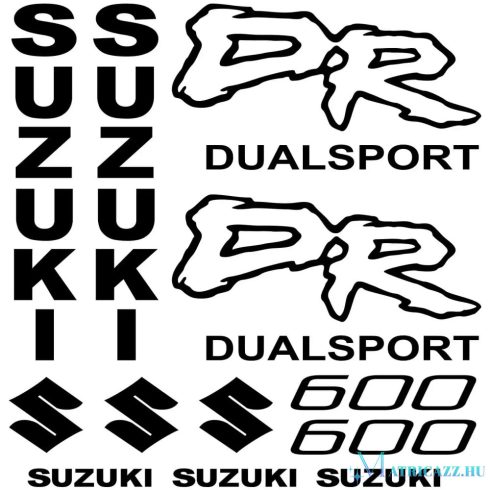 Suzuki Dualsport 600 matrica szett