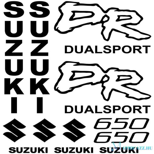 Suzuki Dualsport 650 matrica szett