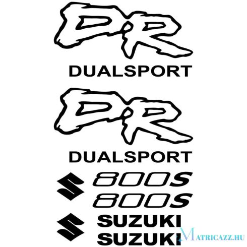 Suzuki Dualsport 600s matrica szett