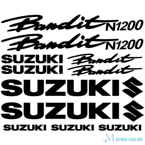 Suzuki Bandit N1200 matrica szett