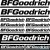 BFGoodrich szponzor matrica szett