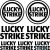 Lucky Strike szponzor matrica szett