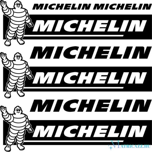 Michelin baba szponzor matrica szett