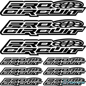 Pro Circuit szponzor matrica szett