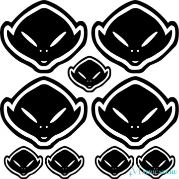 UFO szponzor matrica szett