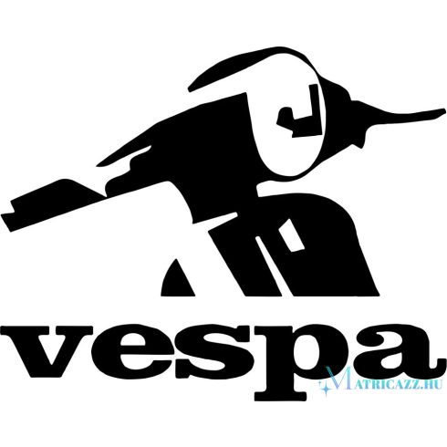 Vespa szép matrica