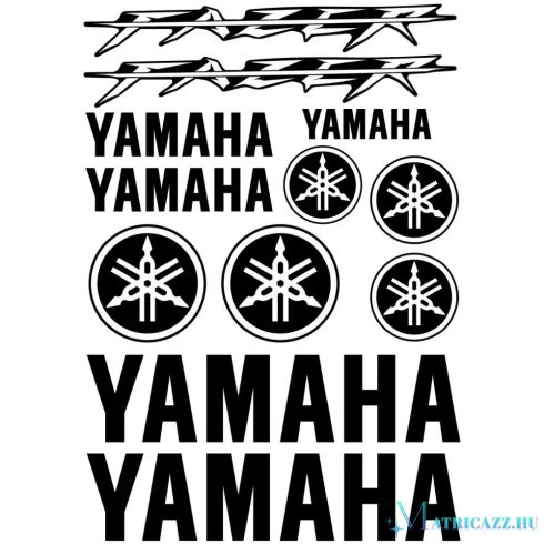 Yamaha Fazer "3" matrica szett