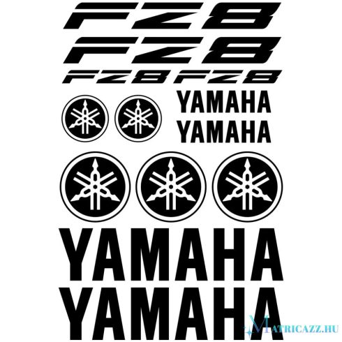 Yamaha FZ8 matrica szett