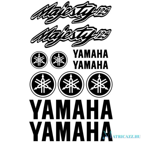 Yamaha Majesty 125 matrica szett